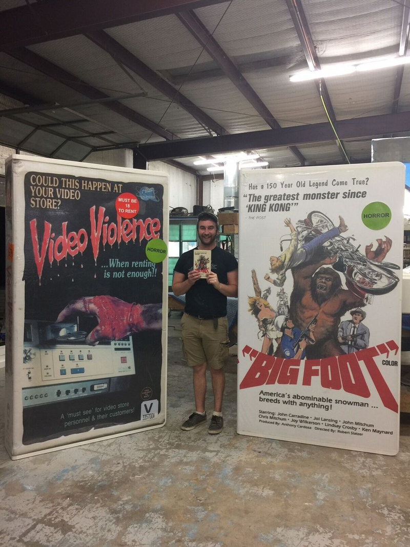 Illustration for article titled Alamo Drafthouse is opening a free, VHS-centric video store